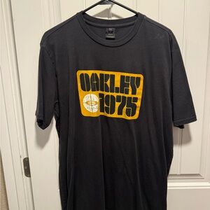 Oakley Black Tee with Yellow 1975 Graphic